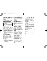 Preview for 30 page of Panasonic ES-8162 Operating Instructions Manual