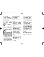 Preview for 33 page of Panasonic ES-8162 Operating Instructions Manual