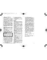 Preview for 36 page of Panasonic ES-8162 Operating Instructions Manual