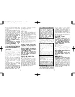 Preview for 54 page of Panasonic ES-8162 Operating Instructions Manual