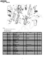 Предварительный просмотр 4 страницы Panasonic ES-8163 Service Manual