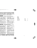 Preview for 2 page of Panasonic ES-8167 Operating Instructions Manual