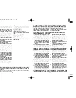 Preview for 9 page of Panasonic ES-8167 Operating Instructions Manual