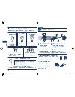 Предварительный просмотр 22 страницы Panasonic ES-8243 Operating Instructions Manual