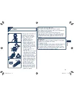 Предварительный просмотр 23 страницы Panasonic ES-8243 Operating Instructions Manual