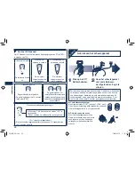 Предварительный просмотр 28 страницы Panasonic ES-8243 Operating Instructions Manual