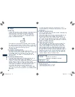 Предварительный просмотр 38 страницы Panasonic ES-8243 Operating Instructions Manual