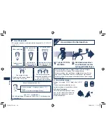 Предварительный просмотр 40 страницы Panasonic ES-8243 Operating Instructions Manual