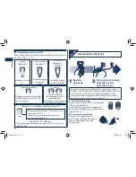 Предварительный просмотр 70 страницы Panasonic ES-8243 Operating Instructions Manual