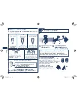 Предварительный просмотр 88 страницы Panasonic ES-8243 Operating Instructions Manual