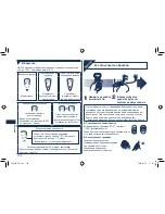 Предварительный просмотр 100 страницы Panasonic ES-8243 Operating Instructions Manual