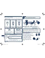 Предварительный просмотр 106 страницы Panasonic ES-8243 Operating Instructions Manual