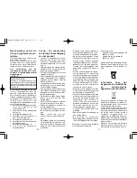 Предварительный просмотр 19 страницы Panasonic ES-8807 Operating Instructions Manual