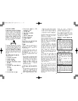 Предварительный просмотр 27 страницы Panasonic ES-8807 Operating Instructions Manual