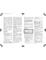 Предварительный просмотр 41 страницы Panasonic ES-8807 Operating Instructions Manual