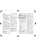 Предварительный просмотр 51 страницы Panasonic ES-8807 Operating Instructions Manual