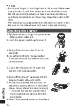 Предварительный просмотр 18 страницы Panasonic ES-ASL1 Manual