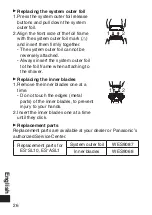 Предварительный просмотр 20 страницы Panasonic ES-ASL1 Manual