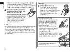 Preview for 14 page of Panasonic ES-BST2R Operating Instructions Manual