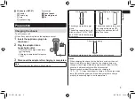 Предварительный просмотр 9 страницы Panasonic ES-CT21 Operating Instructions Manual