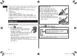 Предварительный просмотр 10 страницы Panasonic ES-CT21 Operating Instructions Manual