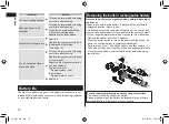 Предварительный просмотр 16 страницы Panasonic ES-CT21 Operating Instructions Manual