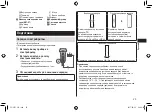 Предварительный просмотр 25 страницы Panasonic ES-CT21 Operating Instructions Manual