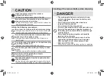 Preview for 10 page of Panasonic ES-CV51 Operating Instructions Manual