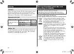 Предварительный просмотр 20 страницы Panasonic ES CV51 Operating Instructions Manual