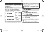 Предварительный просмотр 26 страницы Panasonic ES CV51 Operating Instructions Manual