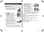 Preview for 92 page of Panasonic ES CV51 Operating Instructions Manual