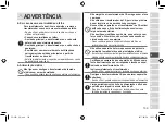 Preview for 139 page of Panasonic ES CV51 Operating Instructions Manual