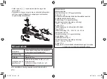 Предварительный просмотр 276 страницы Panasonic ES CV51 Operating Instructions Manual