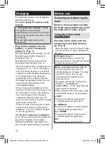 Preview for 16 page of Panasonic ES-DEL8A Operating Instructions Manual