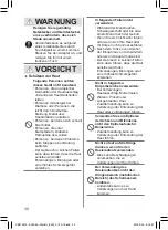 Предварительный просмотр 30 страницы Panasonic ES-DEL8A Operating Instructions Manual