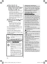 Preview for 38 page of Panasonic ES-DEL8A Operating Instructions Manual