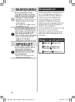 Preview for 98 page of Panasonic ES-DEL8A Operating Instructions Manual