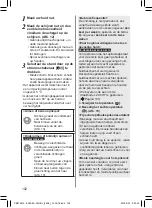 Предварительный просмотр 102 страницы Panasonic ES-DEL8A Operating Instructions Manual