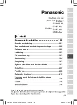 Предварительный просмотр 193 страницы Panasonic ES-DEL8A Operating Instructions Manual