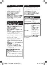 Preview for 210 page of Panasonic ES-DEL8A Operating Instructions Manual