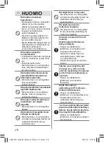 Preview for 218 page of Panasonic ES-DEL8A Operating Instructions Manual