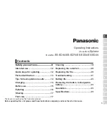 Preview for 5 page of Panasonic ES-ED20 Operating Instructions Manual