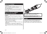 Preview for 220 page of Panasonic ES-ED23 Operating Instructions Manual