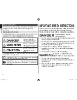 Preview for 4 page of Panasonic ES-ED64 Operating Instructions Manual