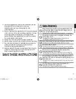 Preview for 5 page of Panasonic ES-ED64 Operating Instructions Manual