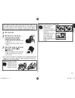 Preview for 13 page of Panasonic ES-ED64 Operating Instructions Manual