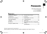 Preview for 3 page of Panasonic ES-ED70 Operating Instructions Manual