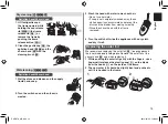 Preview for 15 page of Panasonic ES-ED70 Operating Instructions Manual