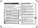 Preview for 249 page of Panasonic ES-ED93 Operating Instructions Manual