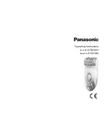 Предварительный просмотр 1 страницы Panasonic ES-ED94 Operating Instructions Manual